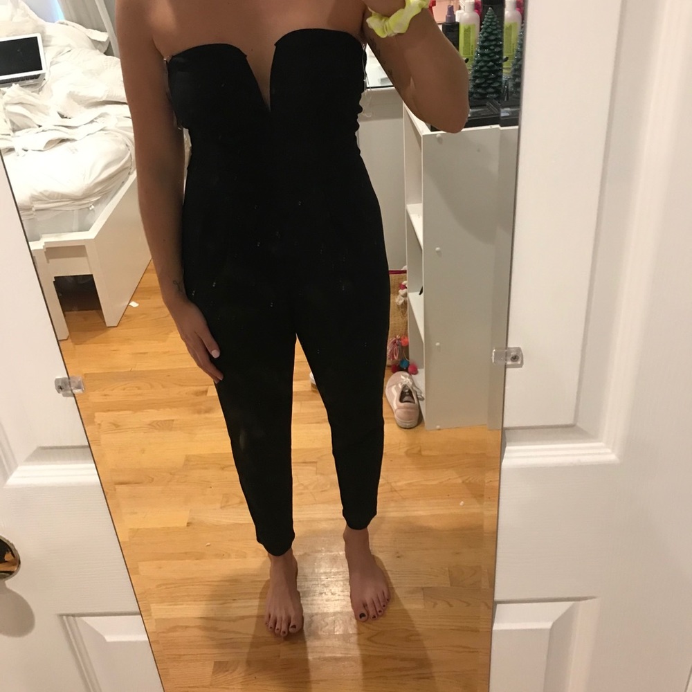 Black Jumpsuit size M never worn with tags